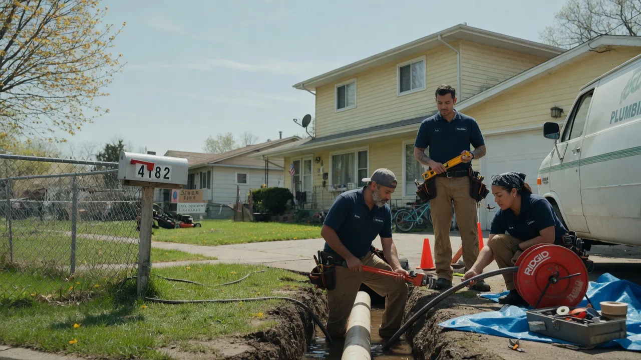 Gas Line Repair in White Pigeon, MI near me